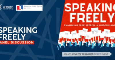 Speaking Freely: Examining Free Speech in Modern America