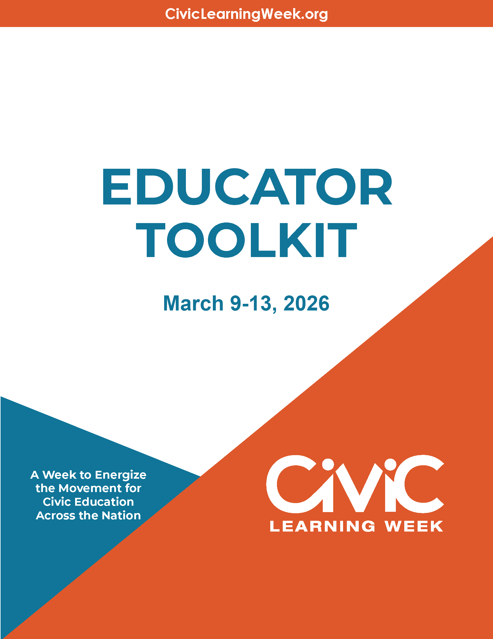 toolkit_cover_Educator2026 2026 Civic Learning Week Educator Toolkit cover